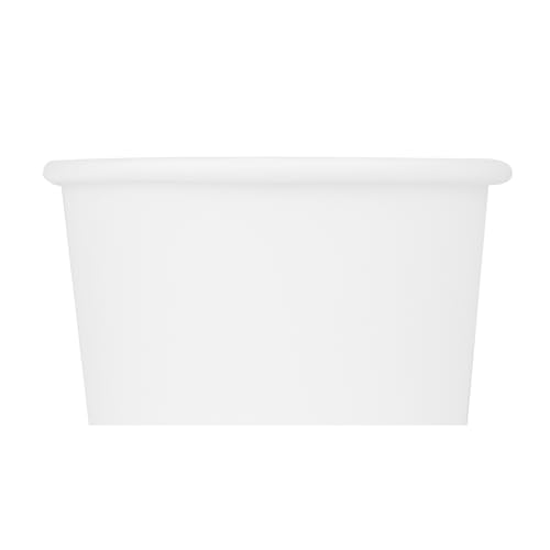4oz Paper Espresso Coffee Cup (4 OZ / White)