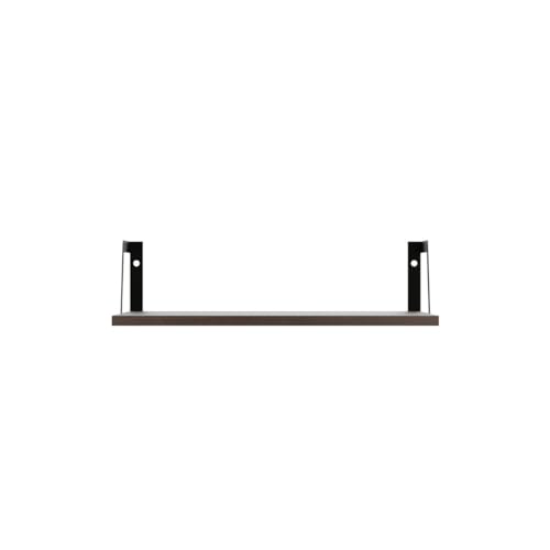 Dark Walnut Deep Floating Shelves (Dark Walnut)