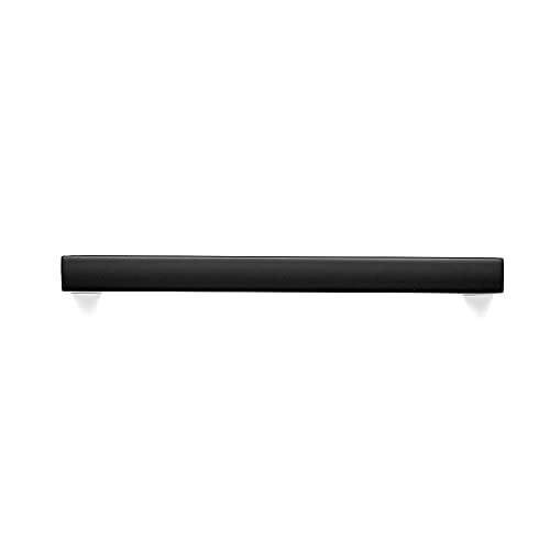 Matte Black Cabinet Handles Solid Cabinet Pulls 3 (Black / Flat Black 3-3/4'' Hole Center)