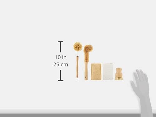 Bamboo Dish Brush Gift Set