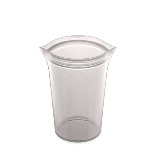 Reusable Food Storage Bags (Gray / Large Cup)