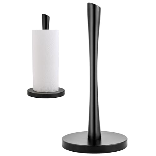 Stainless Steel Paper Towel Holder (Black Stainless Steel)