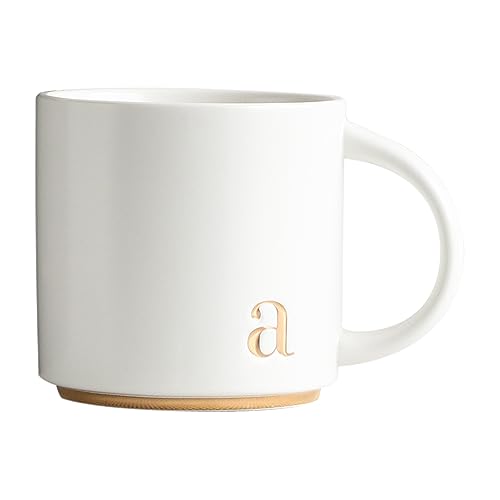 Ceramic Coffee Mug (gold-a)