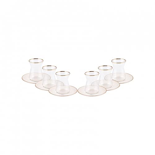 Retro Beige 6 Person Tea Set (Small / Retro Beige)
