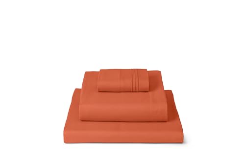 Iconic 3 Piece (1667 Poppy Orange / Twin XL)