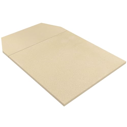 7.7" Thick Cordierite Pizza Stone Baking Board for Ooni Karu 16 Pizza Oven (16.8"L x 24.4"W x 0.6"Th)