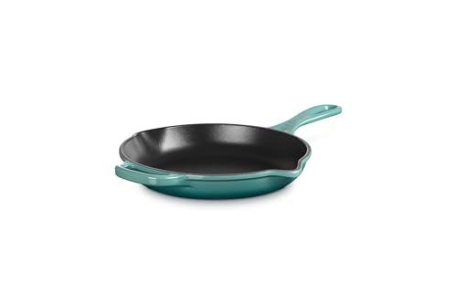 Enameled Cast Iron Signature Round Skillet (9" / Riviera)