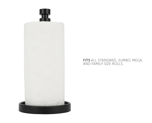 Countertop Paper Towel Holder (Black)