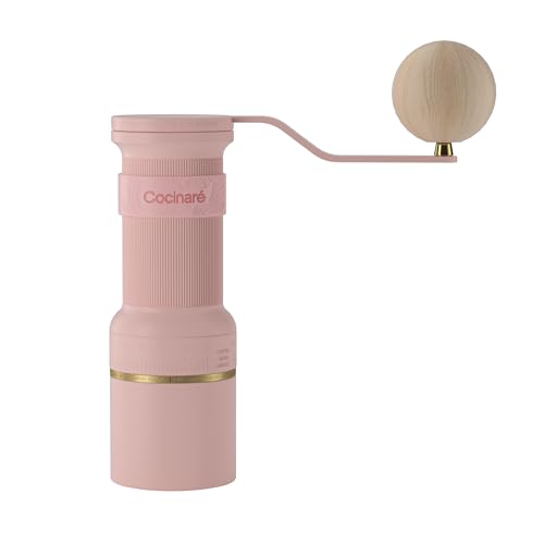 ESSENCE GO B38 Ultra Manual Coffee Grinder Capacity 30g (Monque Pink)