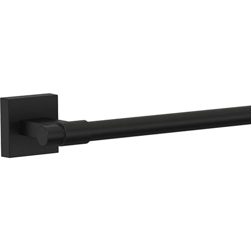 Towel Rack 24 Inch Matte Black Towel Bar for Bathroom (24 inch / Matte Black)