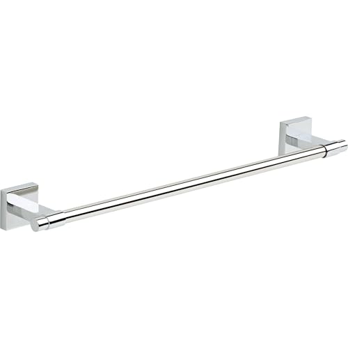 Maxted (1-Pack) 18" Towel Rack for Bathroom, Polished Chrome Towel Bar for Bathroom Wall Kitchen Towel Holder Rod Wall Mounted Bathroom Accessories MAX18-PC (18 inch / Polished Chrome)