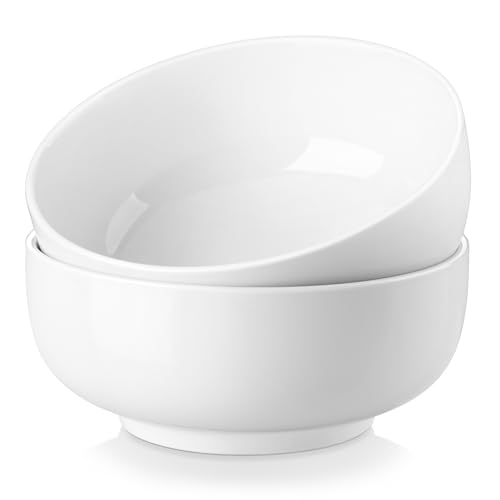 Salad Soup Bowls Set of 2 (Ivory White / 44 OZ (Set of 2))