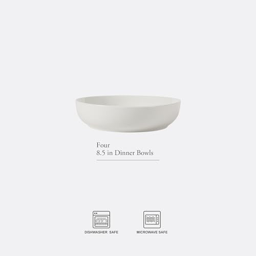 Zen Buffet Pasta Bowls Set of 6 (White (Pasta Bowl) / 41oz Pasta Bowl (Set of 6))