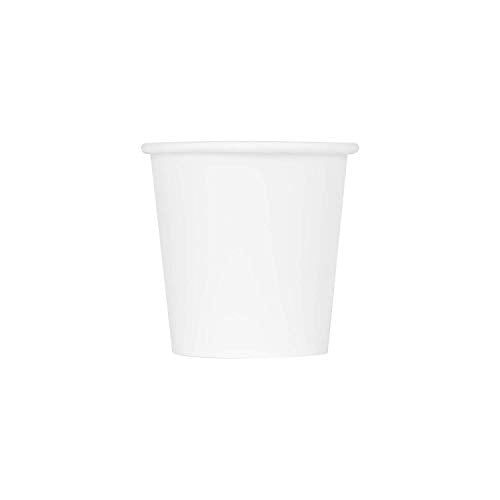 4oz Paper Espresso Coffee Cup (4 OZ / White)