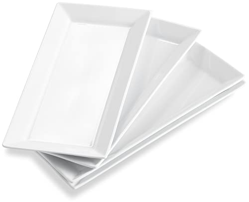 12 Inch Ceramic Serving Platters (Set of 4)