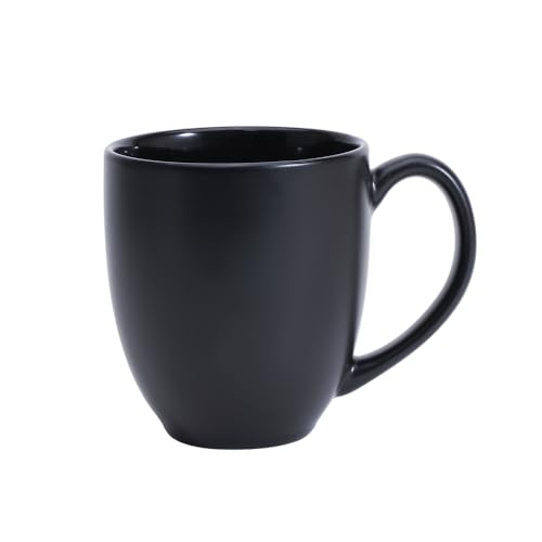 12 Pack Matte Black Ceramic Coffee Mug