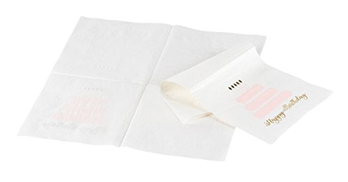 100 Pack Happy Birthday Napkins (100 Pack)