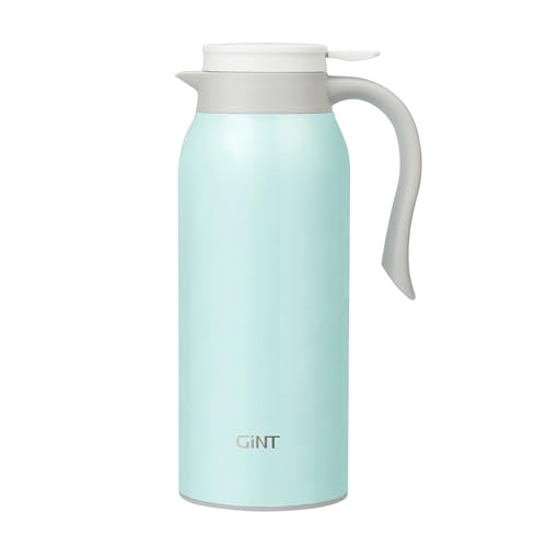 51 Oz Stainless Steel Thermal Coffee Carafe (Blue / 50.7 Ounces)