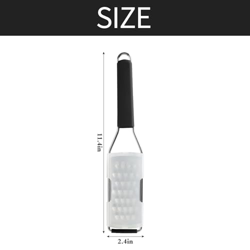 Cheese Grater Vegetable Shredder & Citrus Zester Lemon Zester for Parmesan Cheese