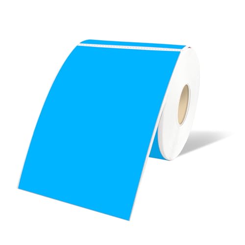 3"X5" Rectangle Colored Labels (Blue / 3*5 inch)