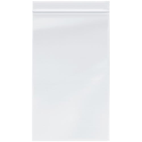 6 x 10 inch 4 Mil Zipper Reclosable Bags (200 Count)