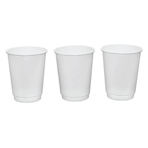 Insulated Paper Cups for Coffee & Tea Made in USA (16 Ounces)