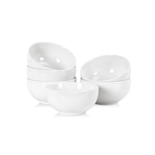 Ceramic Ice Cream Bowls (White / 12 Oz)