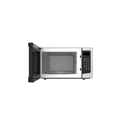 1.1 Cu Ft Stainless Steel Countertop Microwave Oven (Silver - 1.1 cubic_feet)