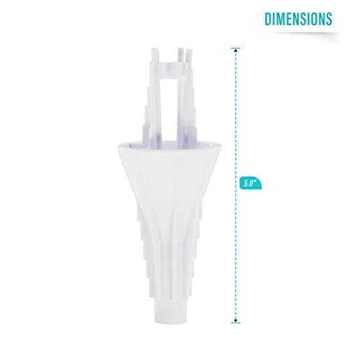 Last Drop Universal Bottle Emptying Kit Transfer Connector for Soap