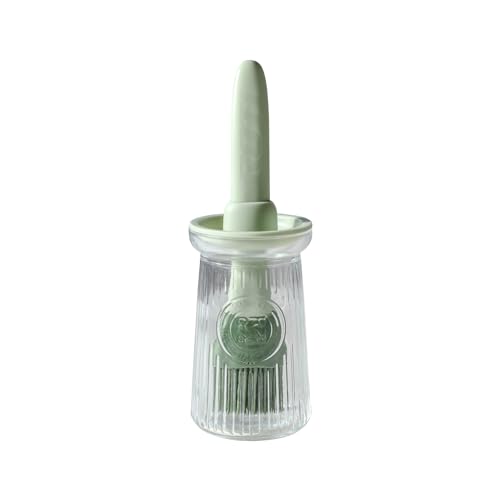 Oil Dispenser with Brush (1 Pack / Green)