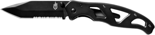 Gear Paraframe II EDC Folding Pocket Knife (3.5" / Paraframe II (Tanto Serrated Edge))