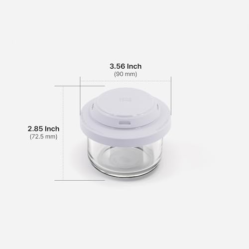 Glass Baby Food Storage Containers (Set of 3)