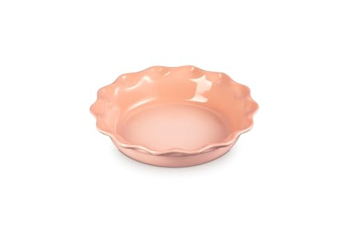 Stoneware Heritage Fluted Pie Dish (Peche)