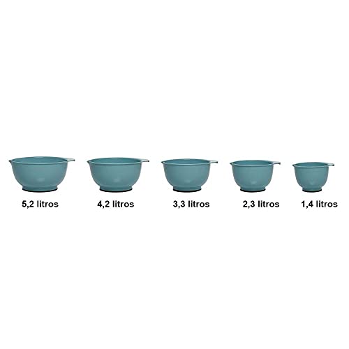 KE178OSAQA Classic Mixing Bowls (Aqua Sky 2 / Set of 5)