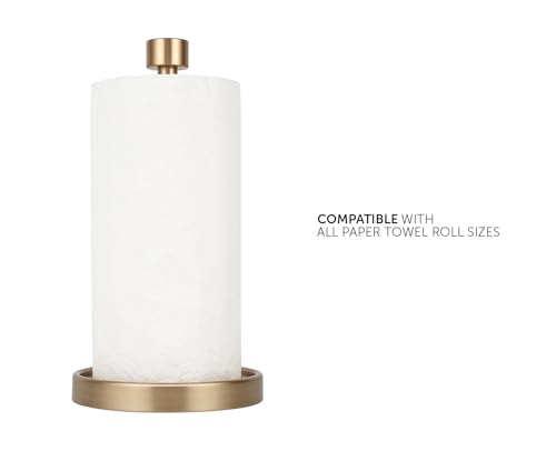 Countertop Paper Towel Holder (Warm Gold)