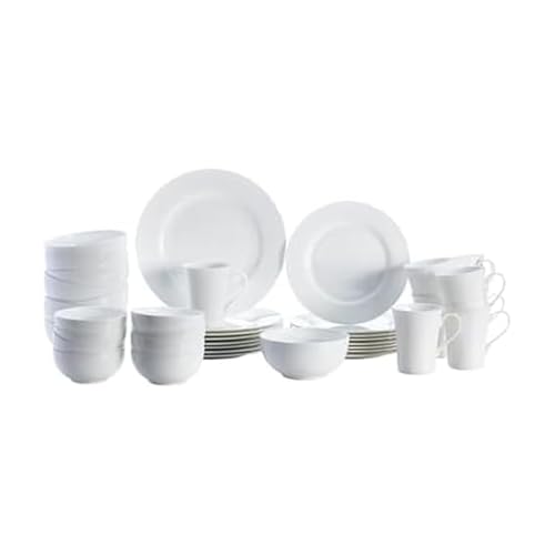 Delray 40 Piece Bone China Dinnerware Set (Delray)
