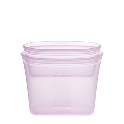 Reusable Food Storage Bags (Lavender / 2 Bag Set)