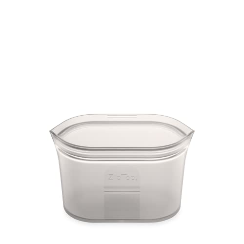 Reusable Food Storage Bags (Gray / Small Dish)