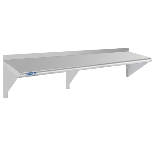 HARDURA Stainless Steel Shelf 12" x 72" (12"X72")
