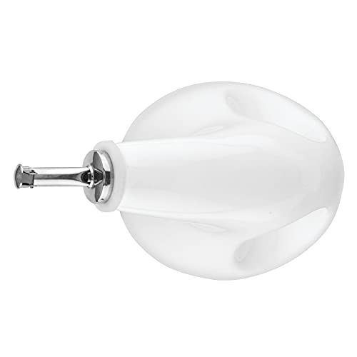 Ceramic EVOO Oil and Vinegar Dispenser Bottle (White / 24 Ounces)