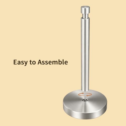 3.9lbs Heavy Duty Paper Towel Holder Countertop Weighted Base