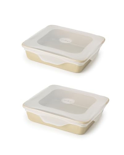 Reusable Silicone Stretch Lid (Set of 2 (Brownie))
