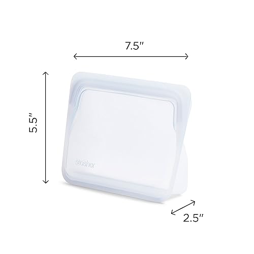 Silicone Reusable Storage Bag (Clear / Mini)