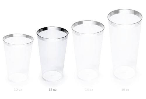OCCASIONS " 320 Piece set (320 Piece (40 Guest) / I. Imperial White & Silver Rim)