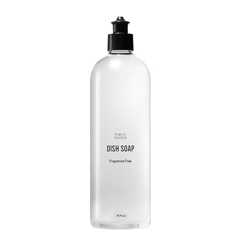 Natural Fragrance Free Dish Soap (16 Fl Oz (Pack of 1))
