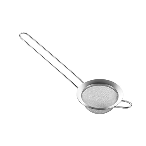 304 Stainless Steel 3.15 inch Fine Mesh Strainers for Kitchen (Small 3 inch)