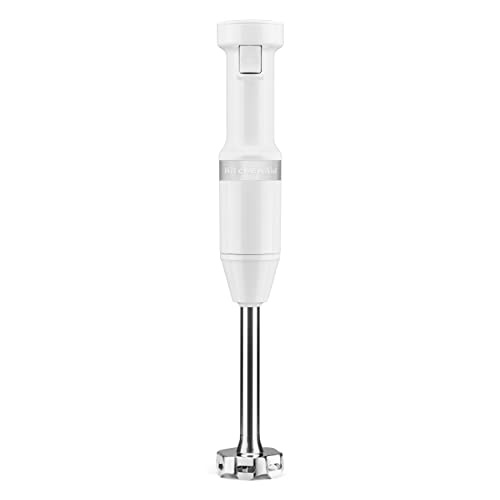 Variable Speed Corded Hand Blender (White)
