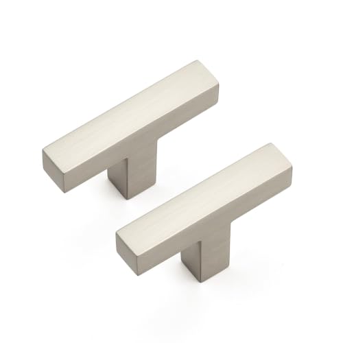 Brushed Nickel Cabinet Handles Cabinet Pulls Single Hole 30 Pack (Brushed Nickel / Single Hole)
