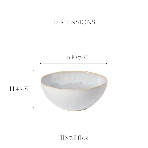 Ceramic Stoneware 11" x 4.5" (Eivissa Sand Beige / 119 oz.)