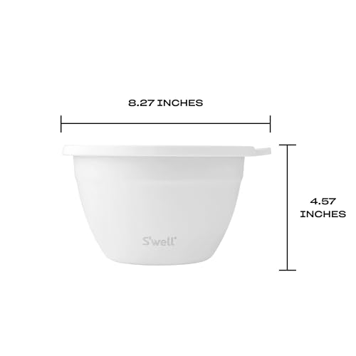 Stainless Steel Salad Bowl Kit 64oz (Moonstone / 64oz)